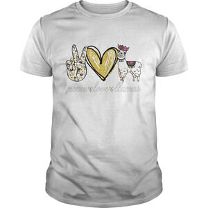 Peace Love Llamas Shirt
